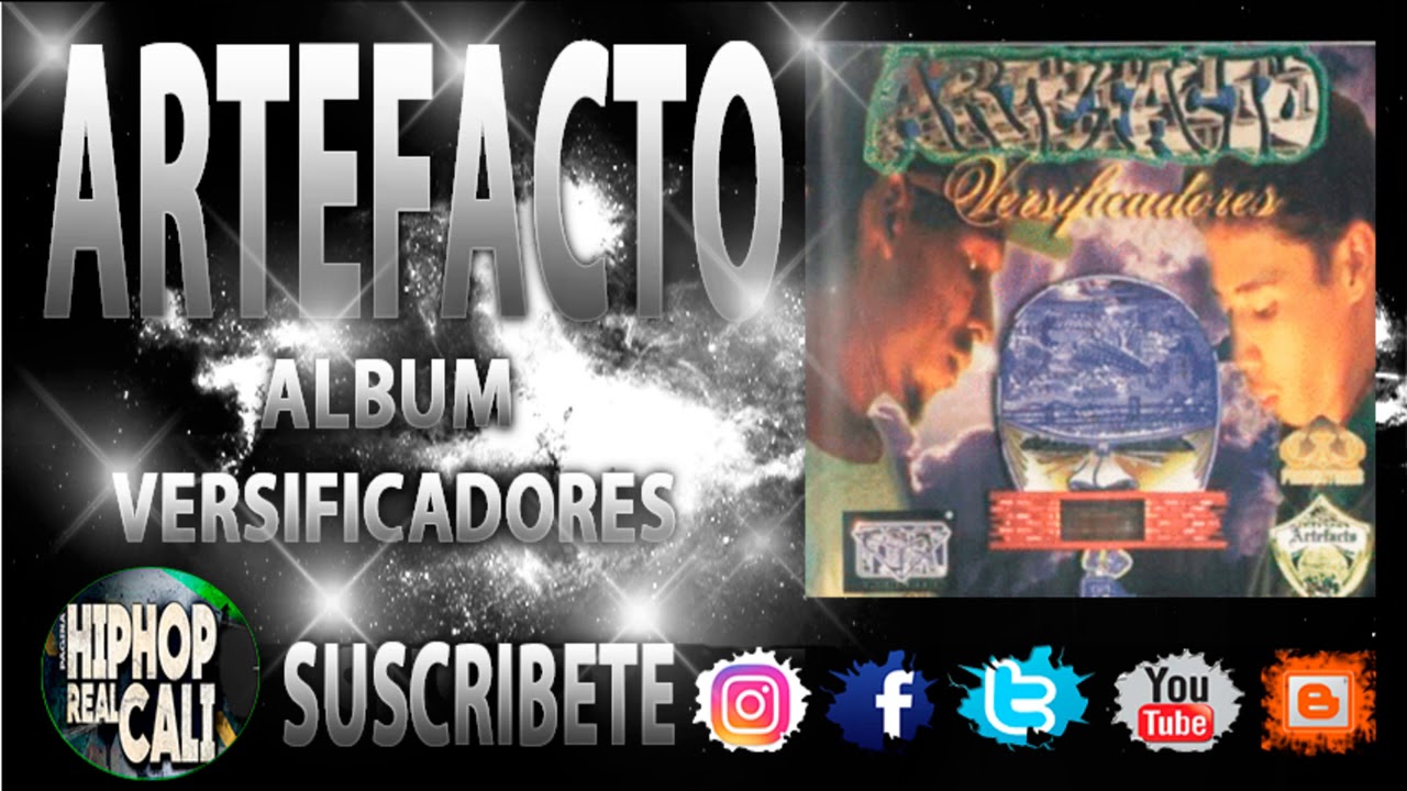 Artefacto Album Versificadores -  #HIPHOPREALCALI