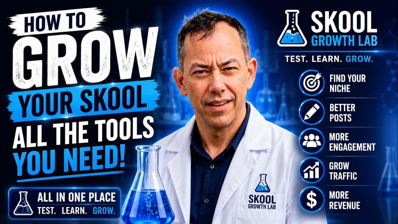 Trying to Grow Your Skool? These Tools Make It WAY Easier