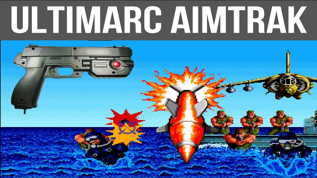 Mechanized Attack + Aimtrak Light Gun | Arcade Longplay
