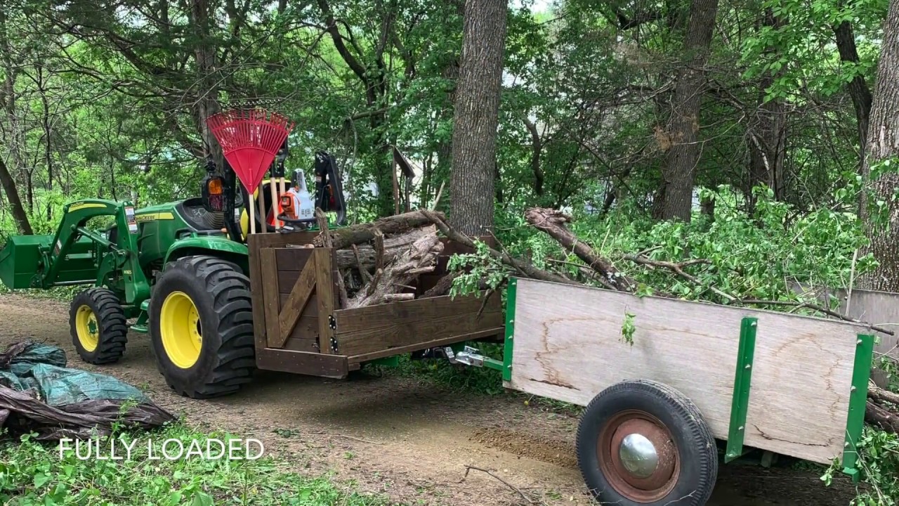 Making a tractor carryall