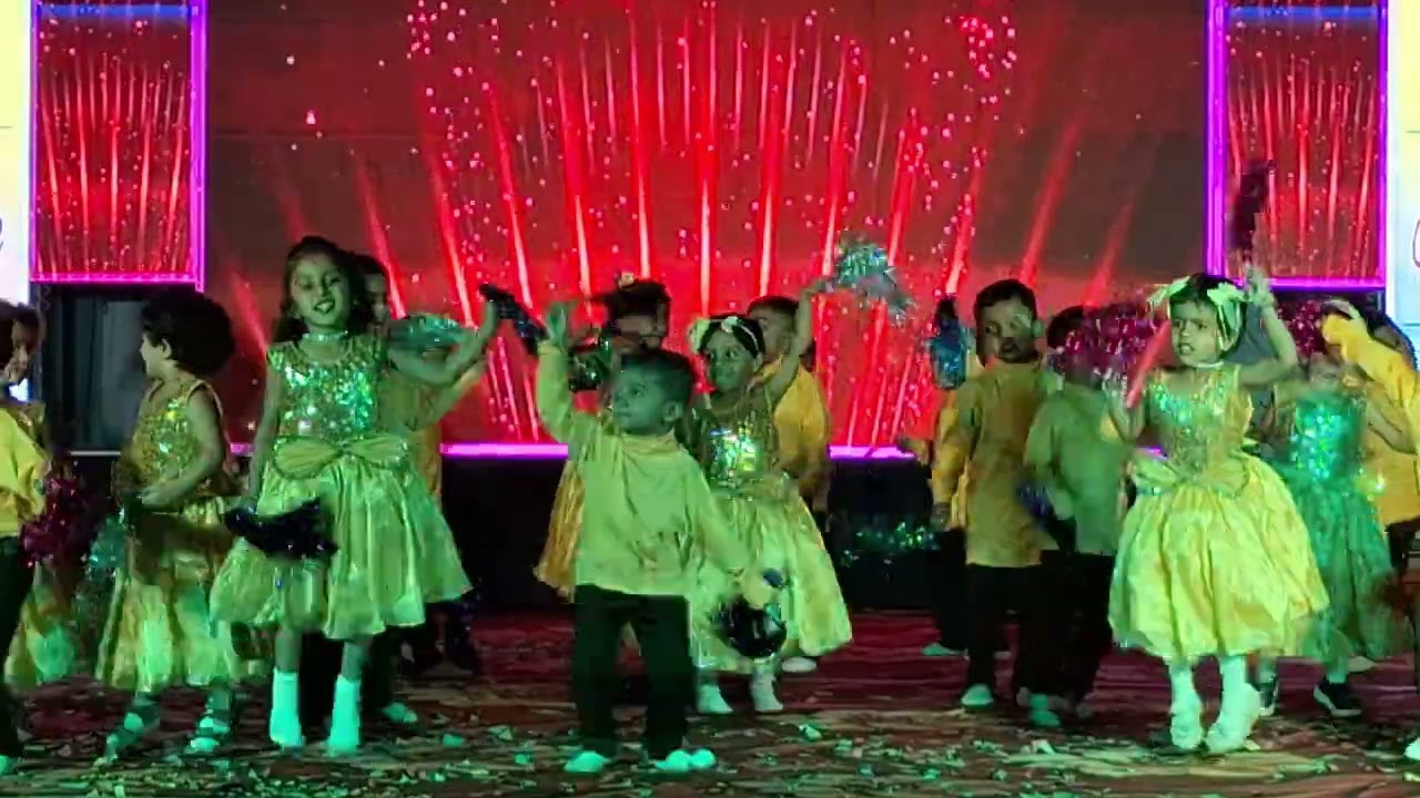 Siya's Group Dance. Nursery 2025-2026, Kid's Paradise School.