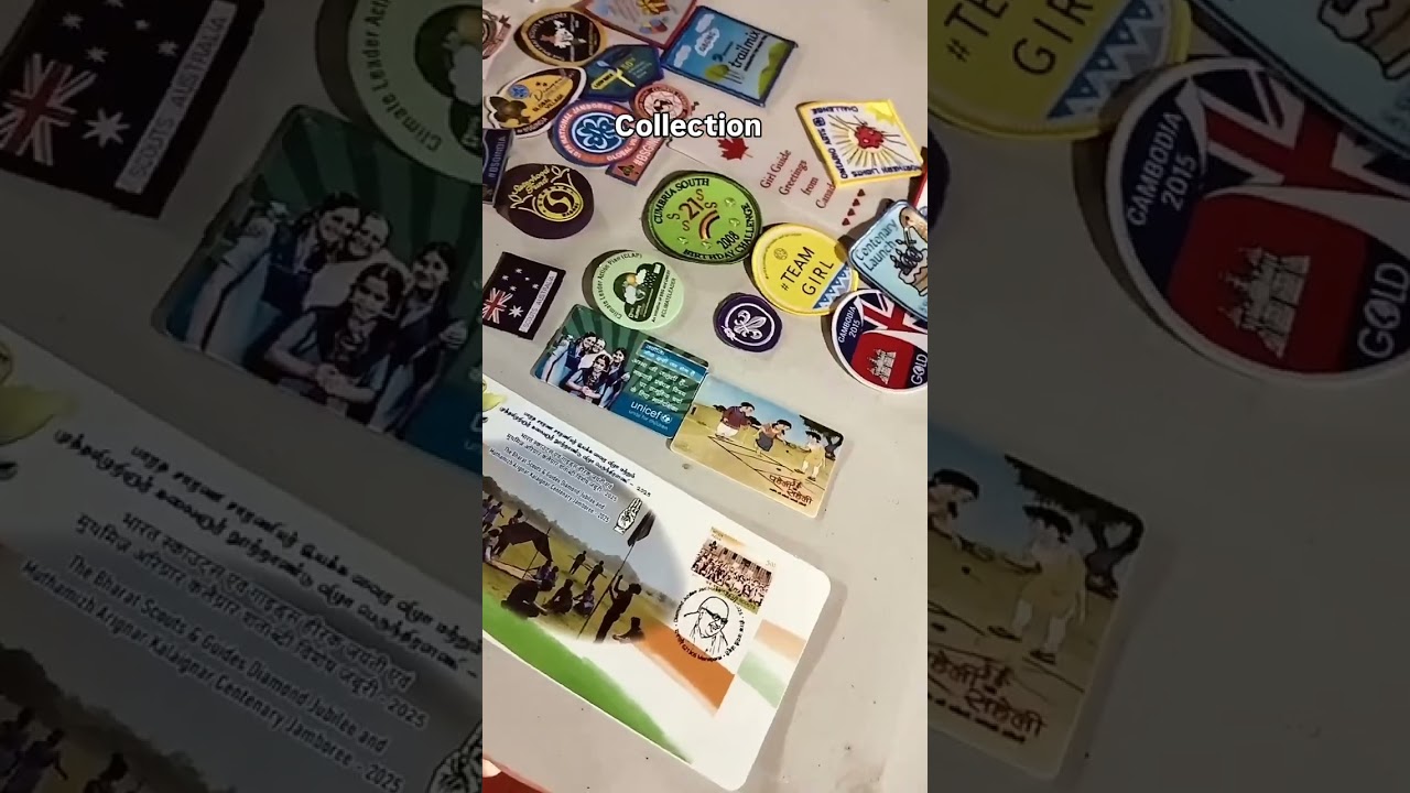 Scout badges collection ☺️⚜️⚜️ #scouts #bsg #worldscoutjamboree #jamburee