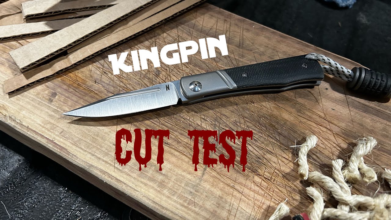 Cut Test: Notorious EDC “Kingpin”! Uh-Oh…