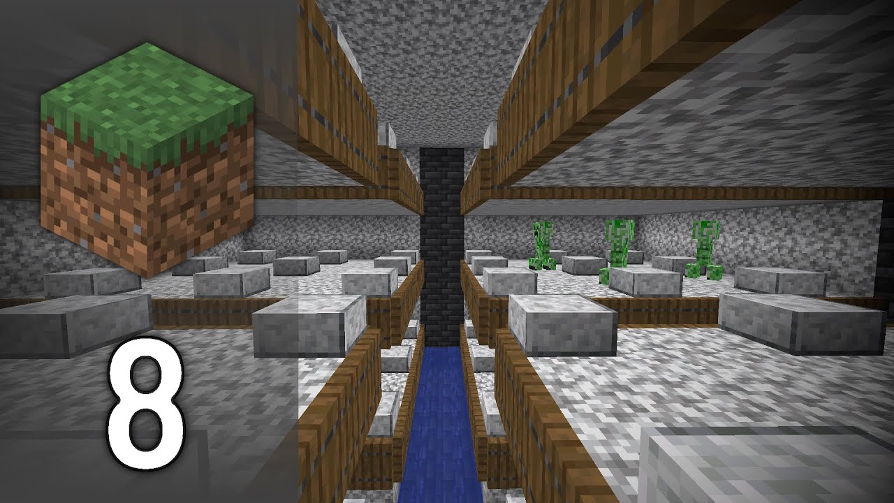 Drop from the Top — Let's Play Minecraft [#8]