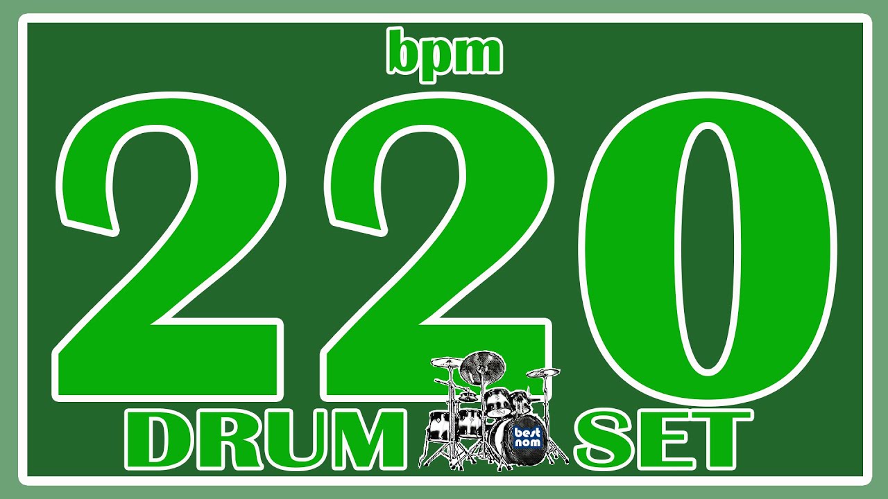 220  bpm Rs DRUM SET