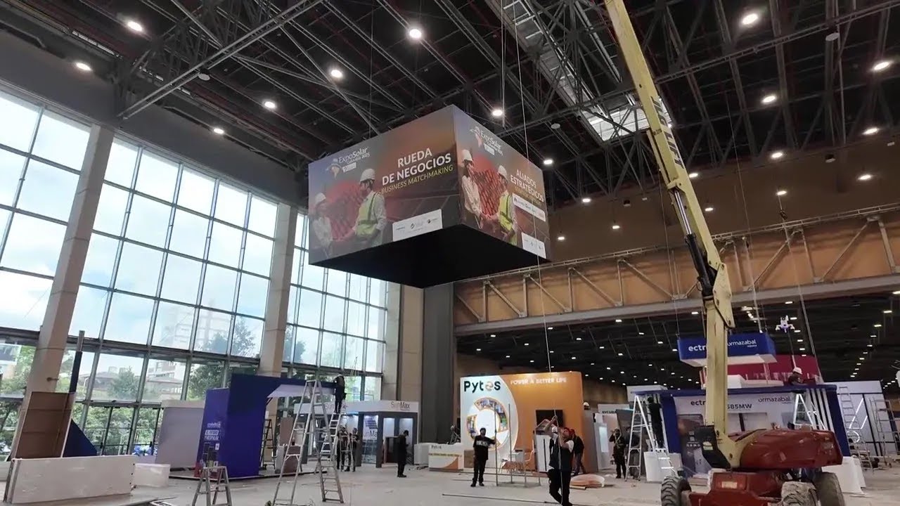 Detr&aacute;s de cada detalle del montaje de ExpoSolar Colombia
