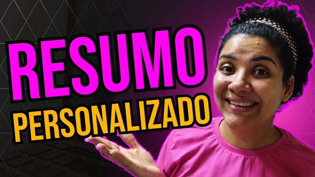 O que colocar no resumo do currículo Lattes?