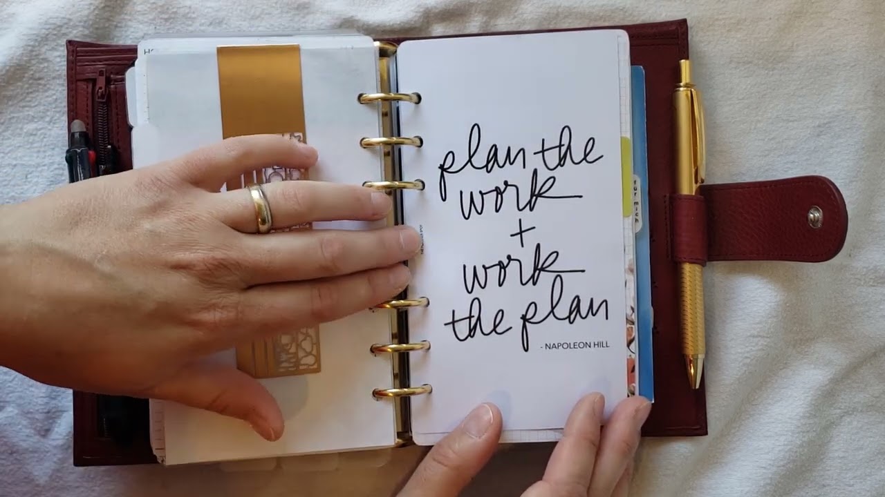 Filofax/Gillio-Setup 2022, Update Juli (deutsch)