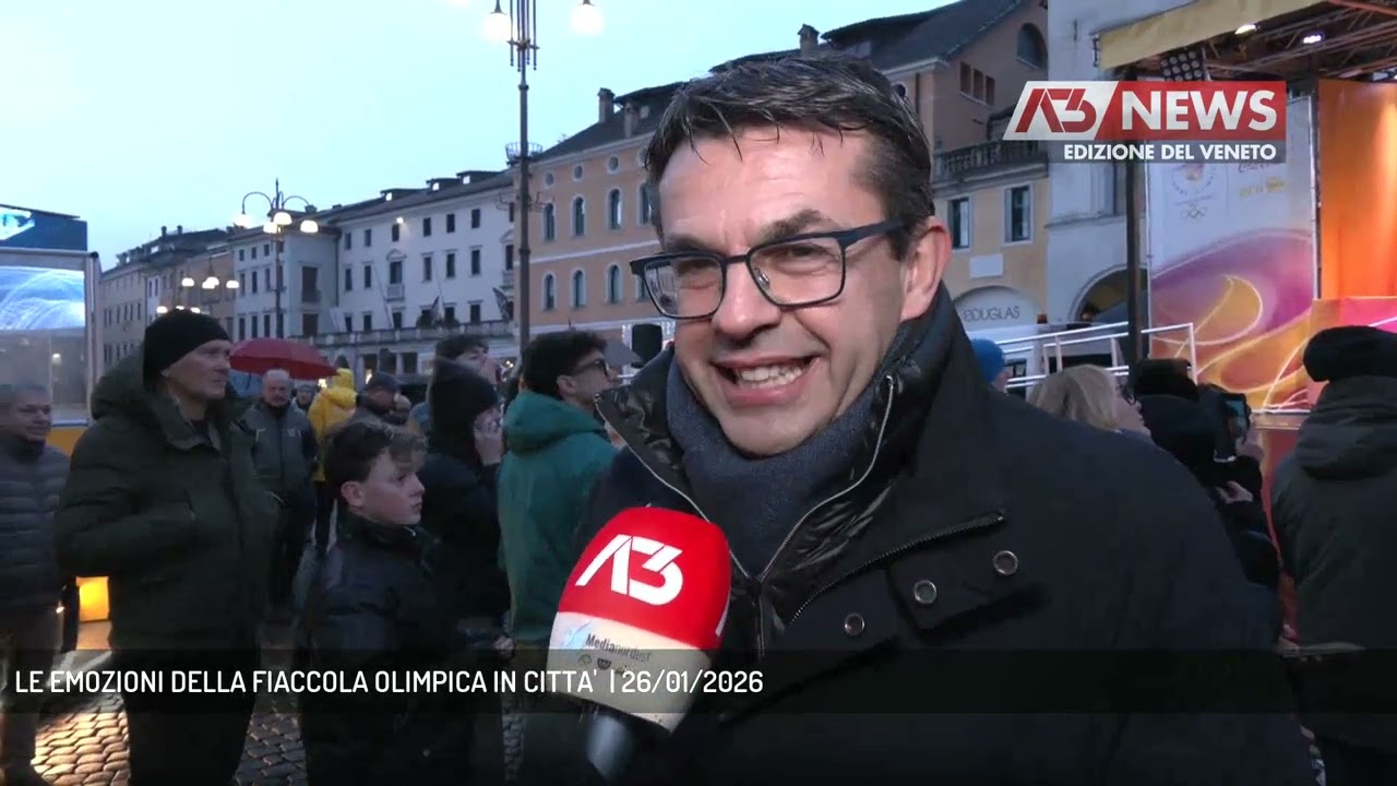 LE EMOZIONI DELLA FIACCOLA OLIMPICA IN CITTA'  | 26/01/2026
