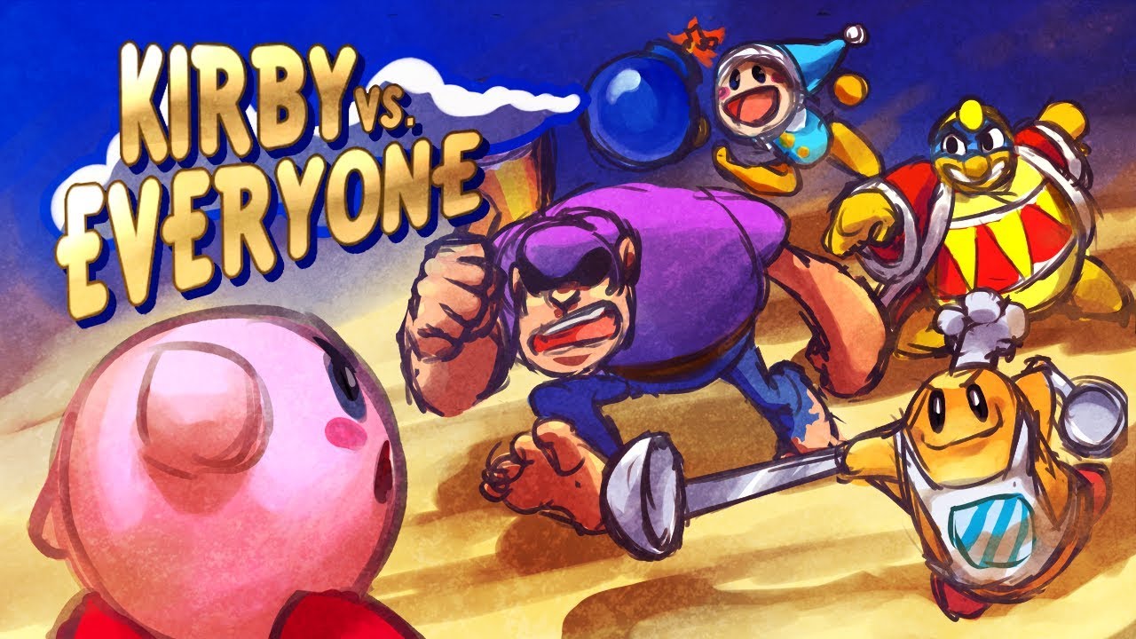 Kirby Vs. EVERYONE  - Boss Battle WITH LYRICS (Kirby Vs. Dedede 3!)