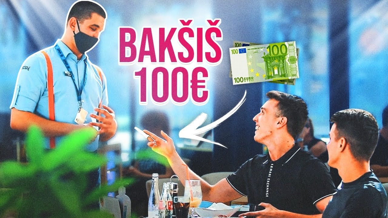 ZALIMO SE NA HRANU PA DAJEM BAKSIS 100 EVRA