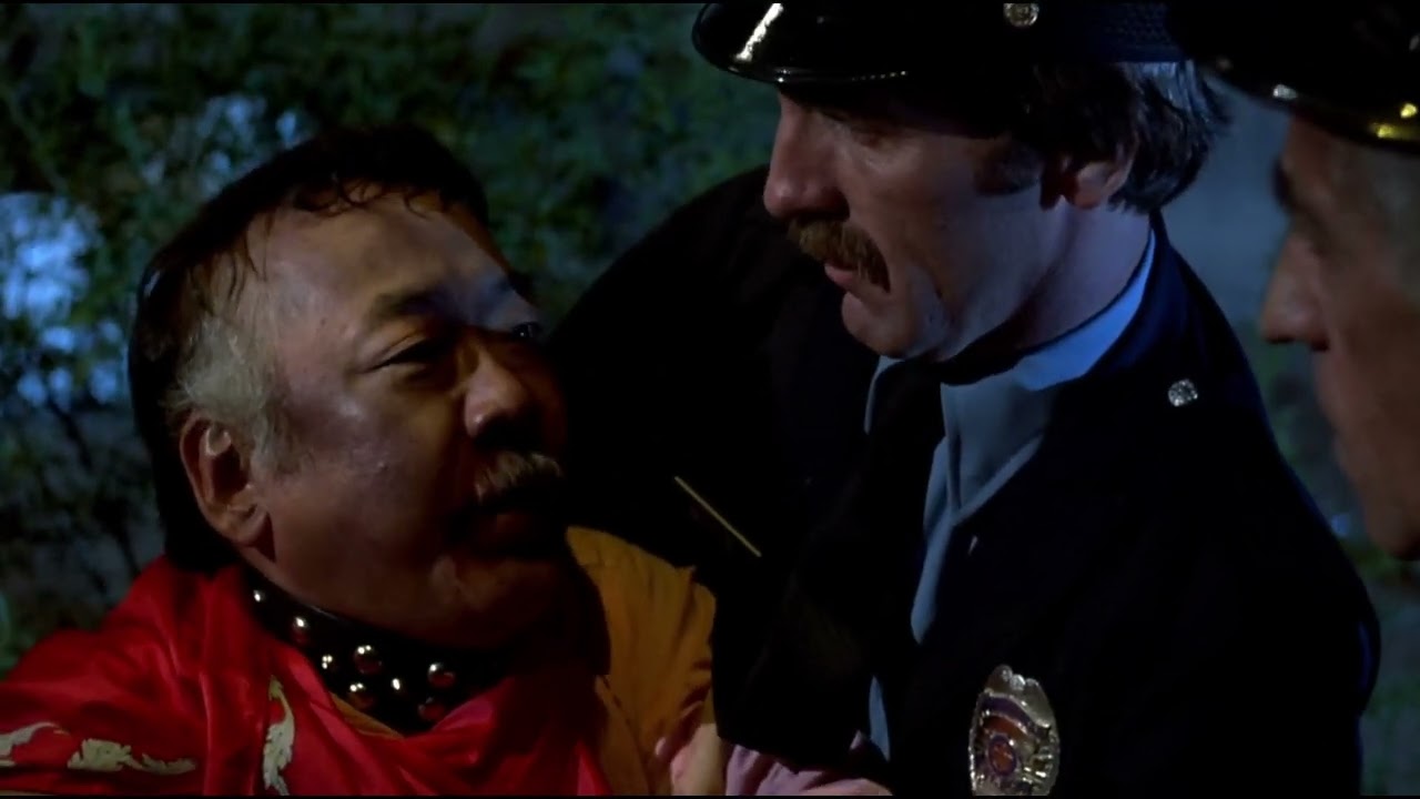 Mr. Miyagi in Night Patrol - Pat Morita Scene