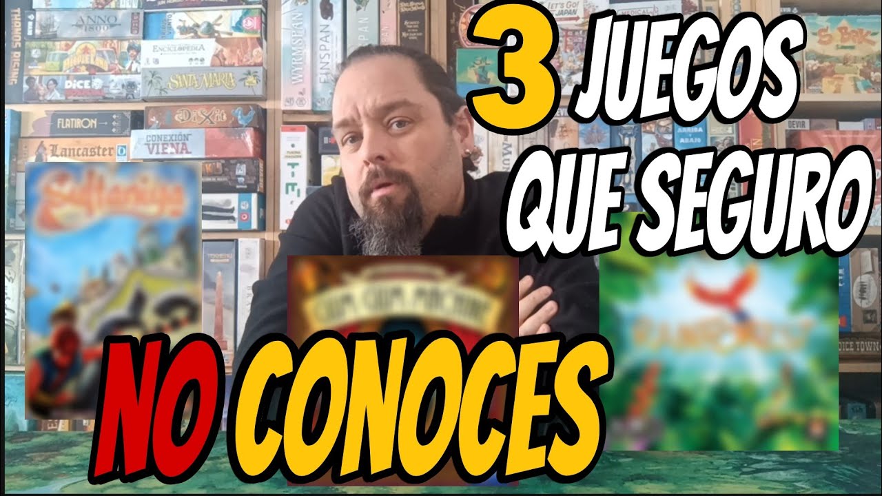 3 Juegos que SEGURO NO CONOCES