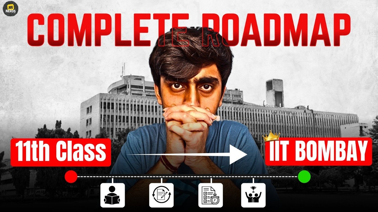 Class 11th to IIT | Complete 2 Year Detailed Roadmap | JEE 2028