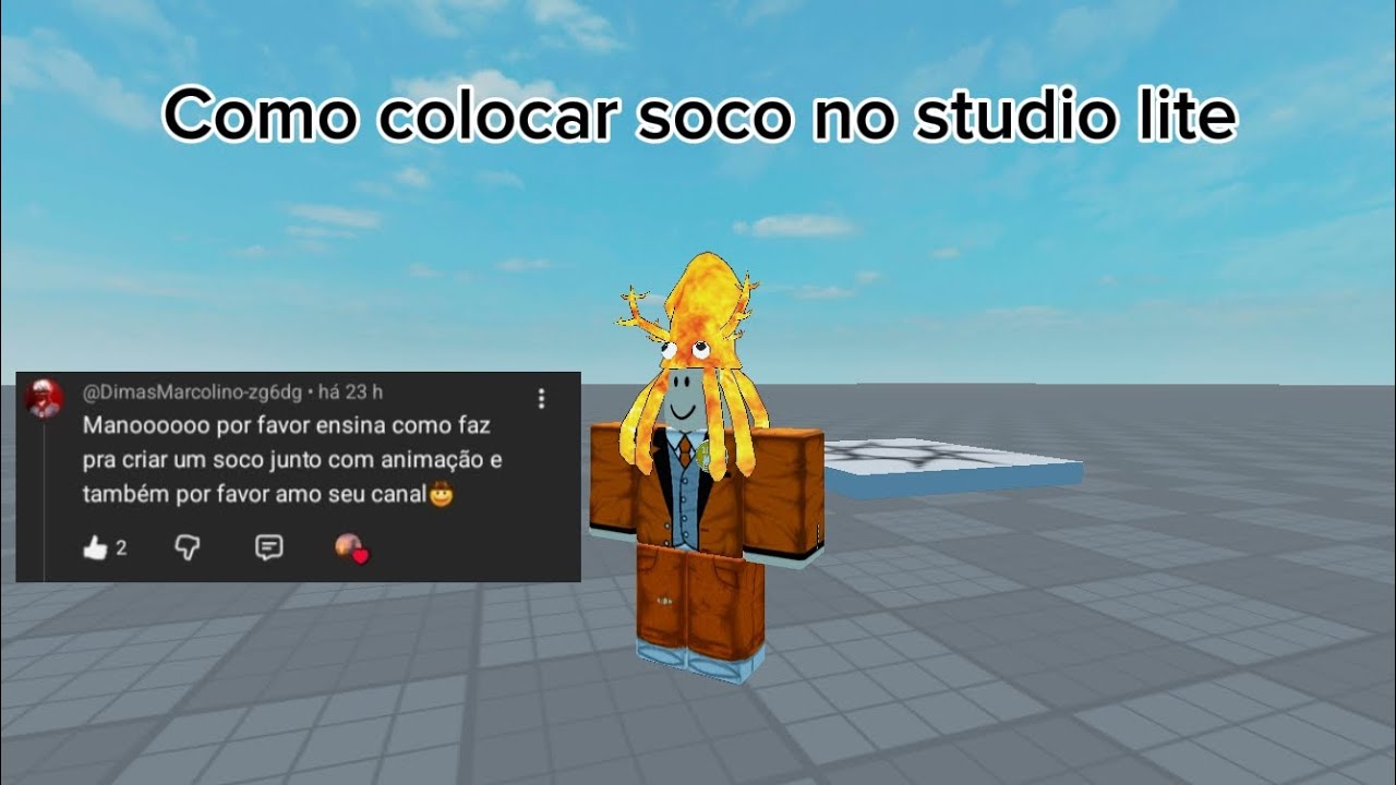 Tutorial de como criar um soco no studio lite