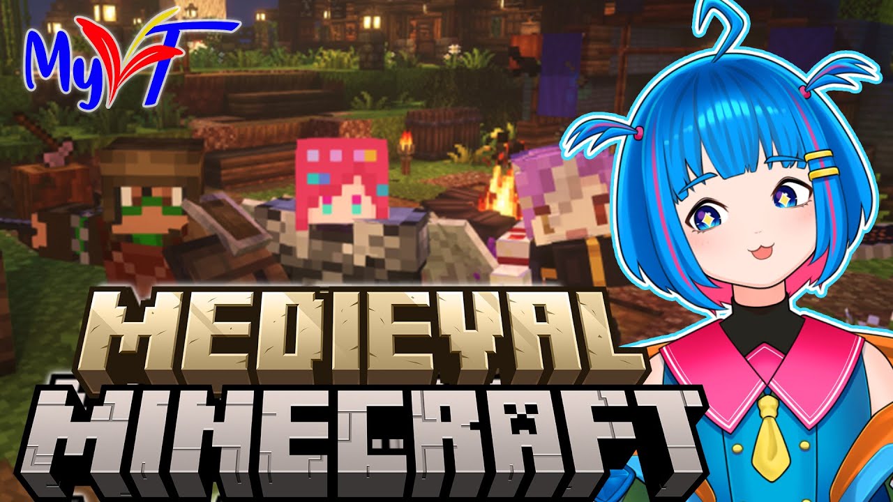 【Medieval Minecraft】MyVT's new MC server! 😍✨