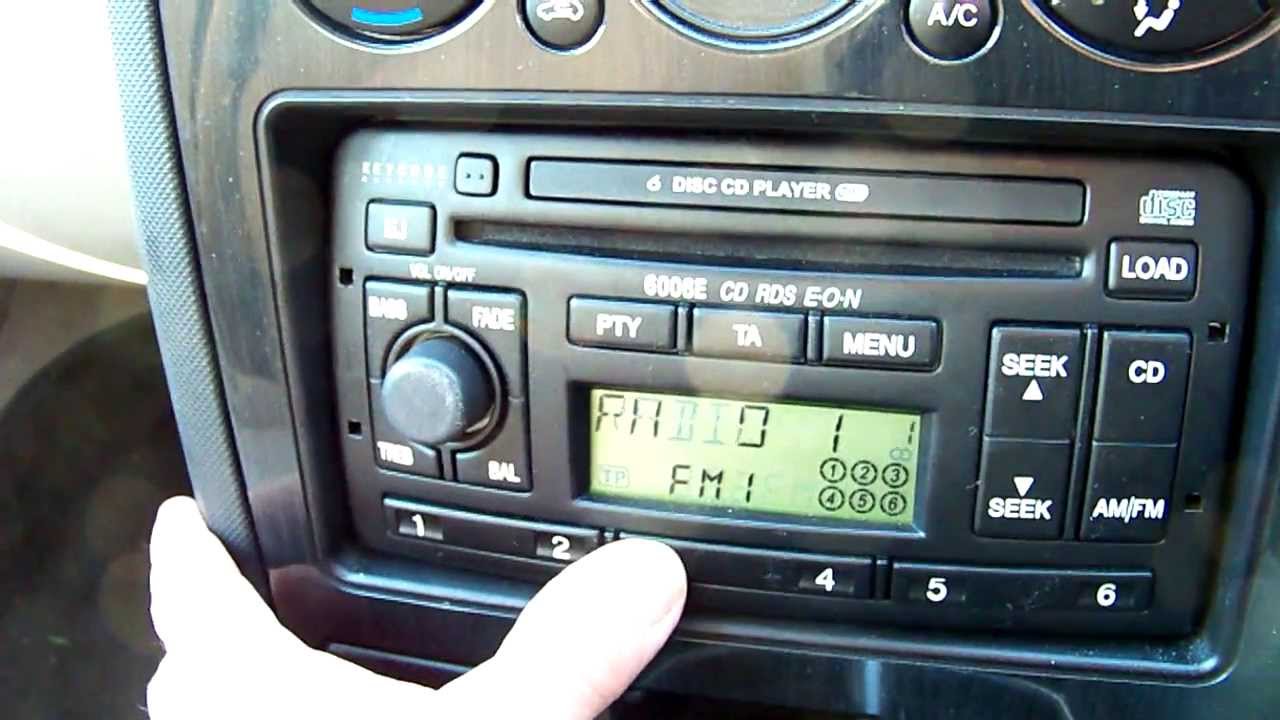 Mondeo Radio 6006E strip and repair