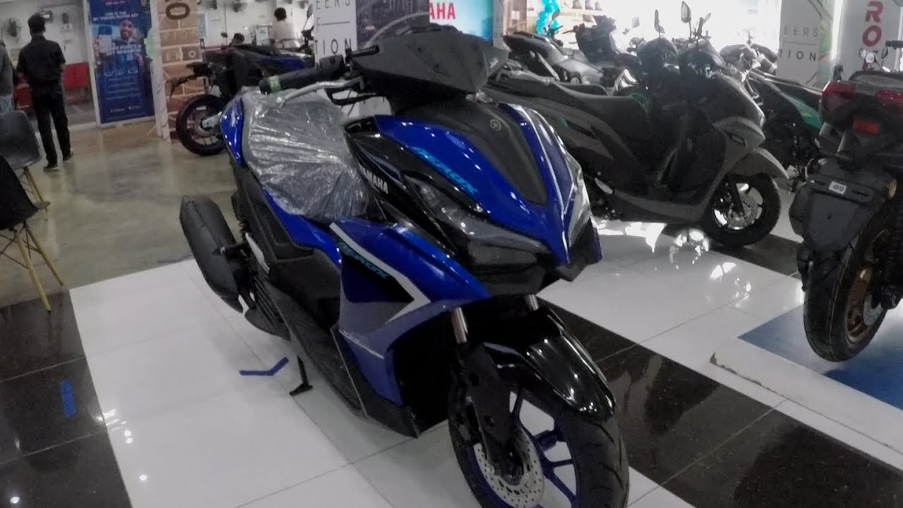 2025 Yamaha Aerox 155 V3 Std. Race Blue