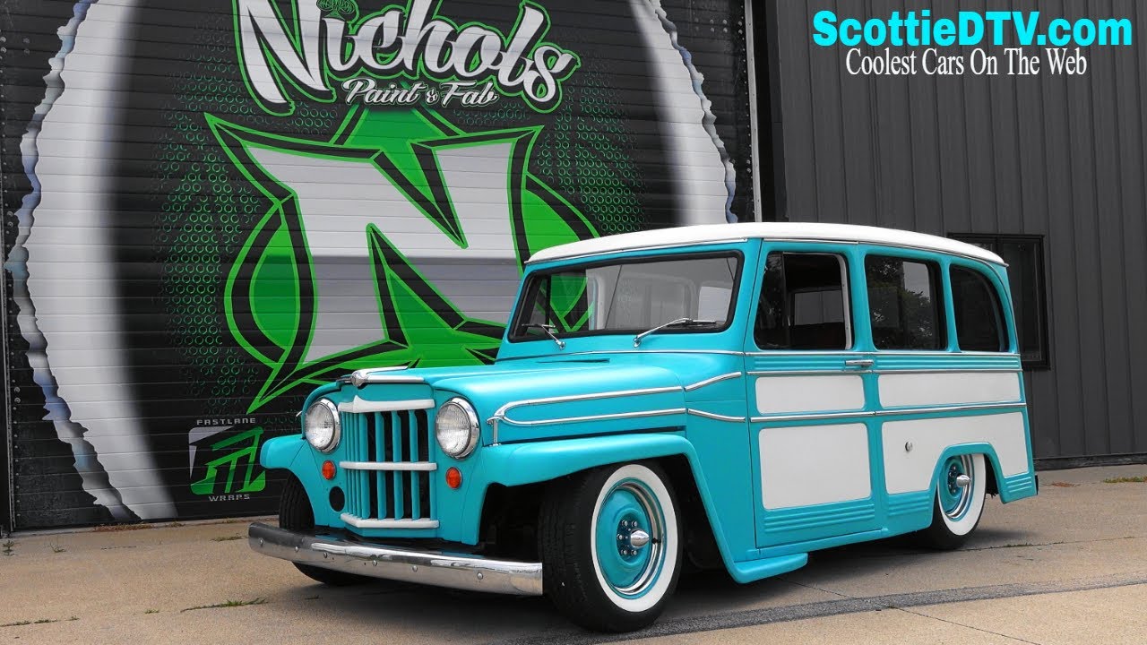 1962 Willys Wagon Hot Rod Nichols Paint and Fab ScottieDTV You Can't Cancel Cool Road Tour 2020