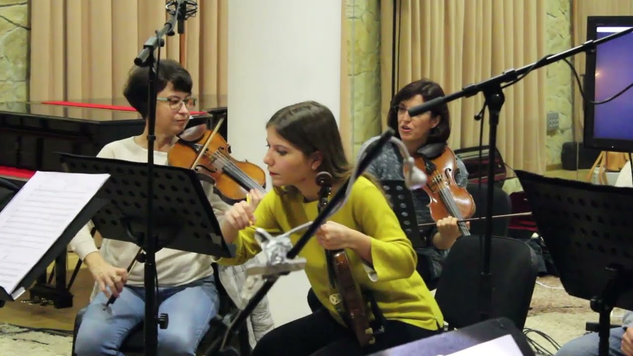 EVO. GRABACION BANDA SONORA. MANEL GIL-INGLADA. MALLORCA PLATÓ MUSICAL. CHAMBER FILM ORCHESTRA.