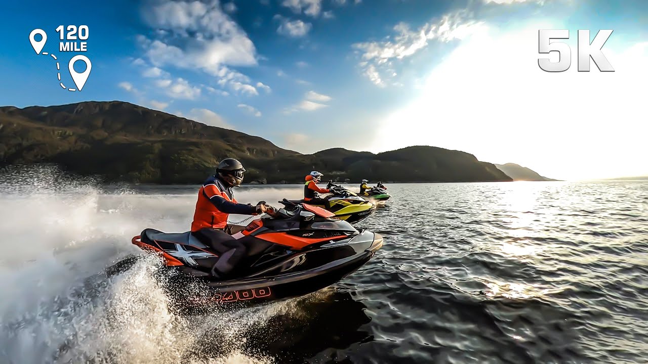 2020 Jet skiing in Autumn 🍁 / 120 mile trip