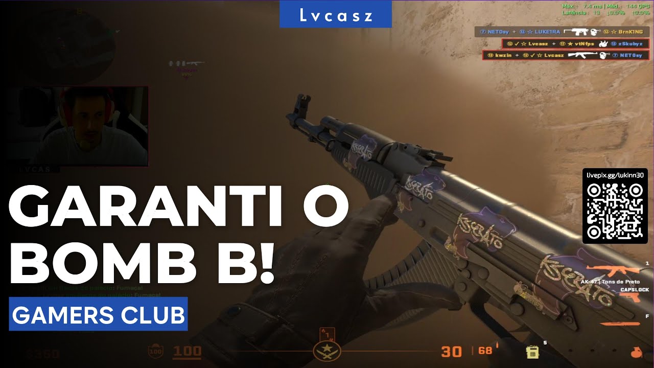 Como é jogar MIRAGE na SELVA da GamersClub