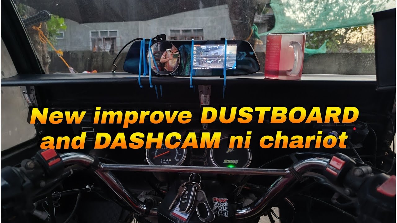 NEW IMPROVE KAY CHARIOT MAY DASHCAM AT DUSTBOARD NA SI CHARIOT175 #markjourneyvlog #viral 