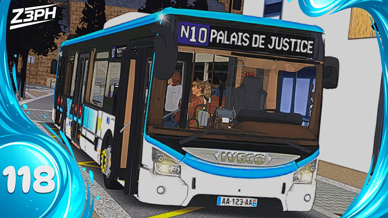 OMSI 2 Saint-Servan v3 | Ligne N10 MONFORT Coedic → Palais de Justice | Iveco Urbanway Cursor 9.