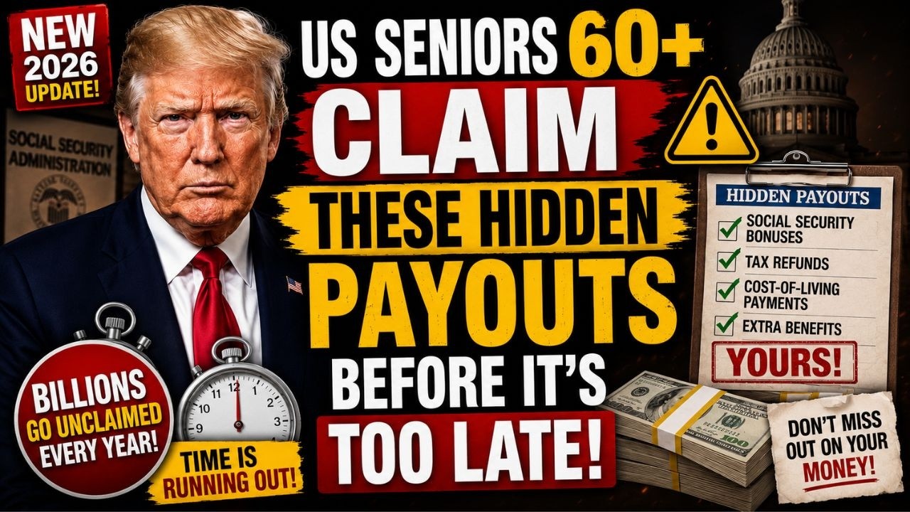 US SENIORS 60+  CLAIM THESE HIDDEN PAYOUTS BEFORE IT'S TOO LATE