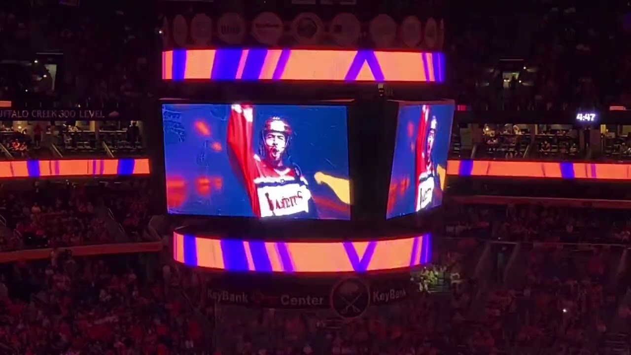 Buffalo Bandits Bagpipes and Player Introductions 2023 NLL Finals Game 3