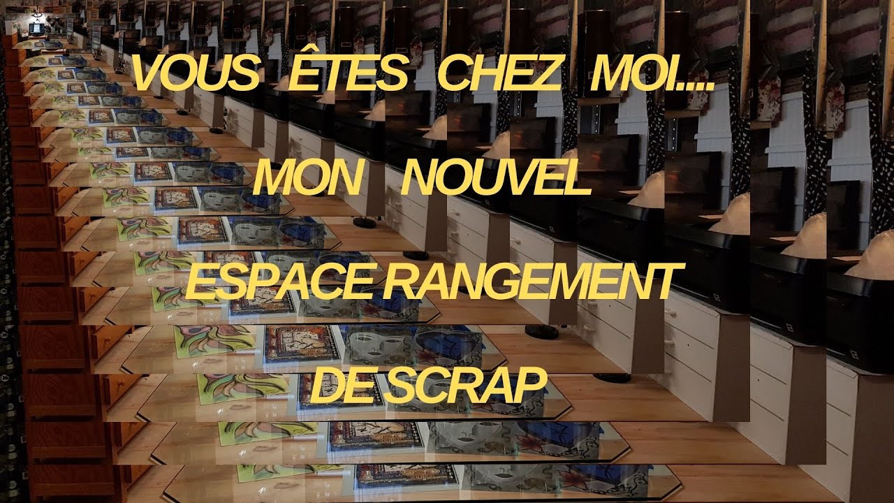 Astuce comment ranger sa scraproom avec étagère Action