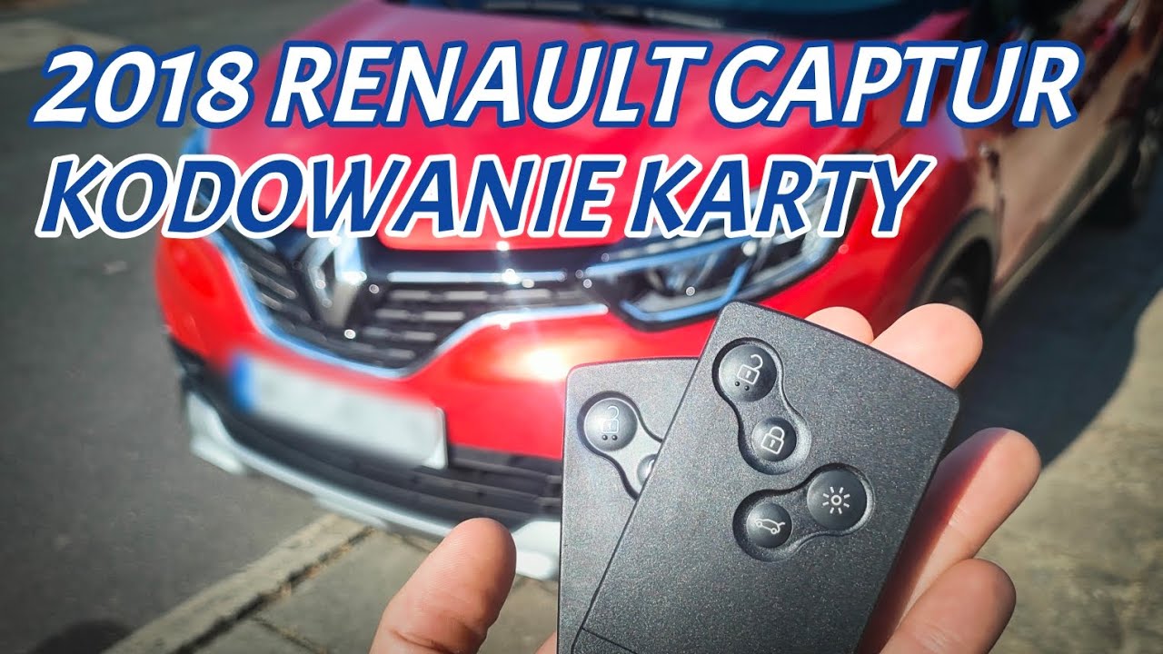 Kodowanie karty Renault Captur 2018 Poznań 732-444-043 crypto HFM OBDSERWIS Jakub Szymanuszka 