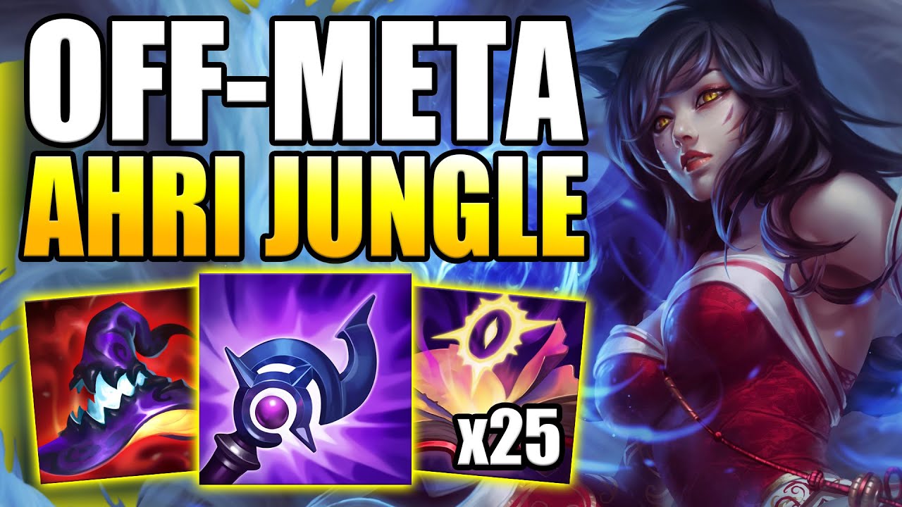 THE OFF-META AHRI JUNGLE PICK... DOES THIS ACTUALLY WORK?! - Gameplay Guide League of Legends