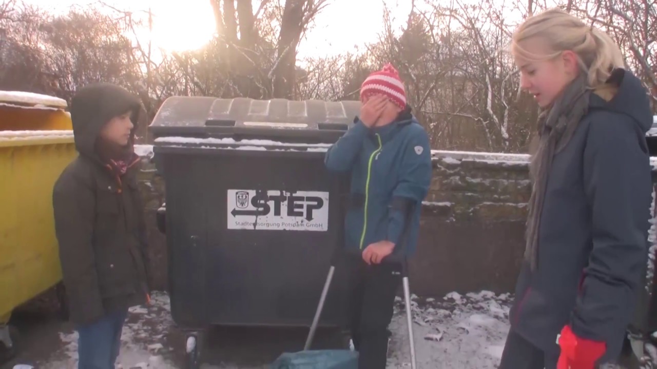 Rettung im Müll