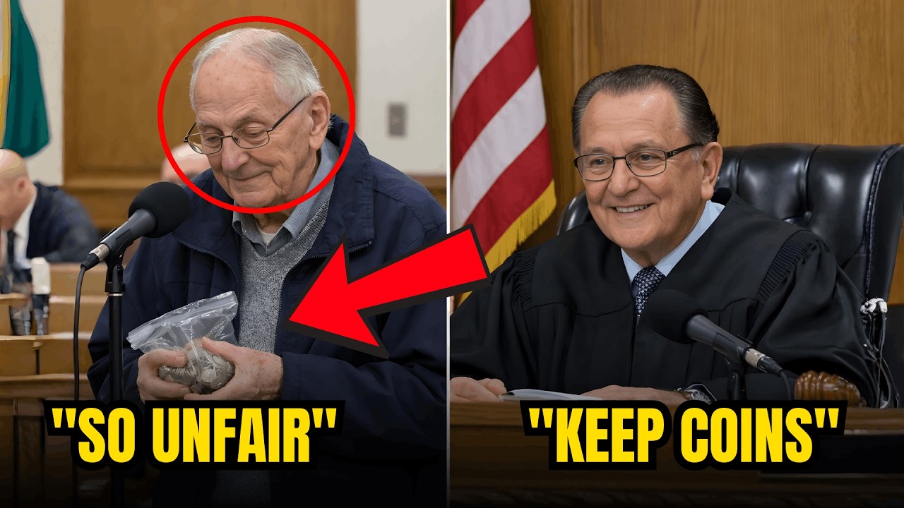Elderly Man Brings Bag of Coins to Court | Judge Caprio Stops Him and Dismisses the Fine