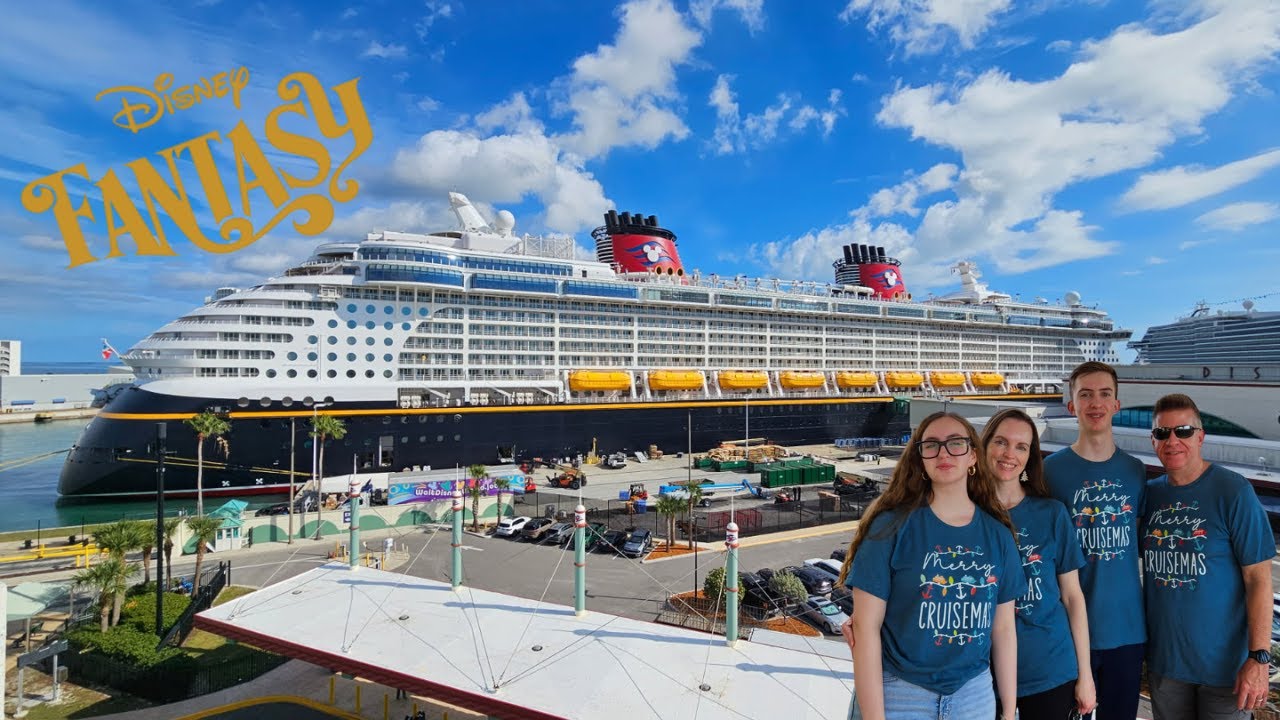 Круиз Disney Fantasy Very Merrytime 2025 | День посадки и основные моменты праздничных мероприяти...