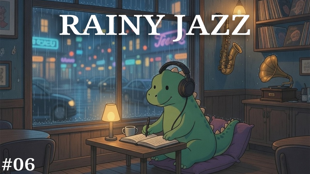 Rainy Jazz Lo Fi Series #06🚉🌧️