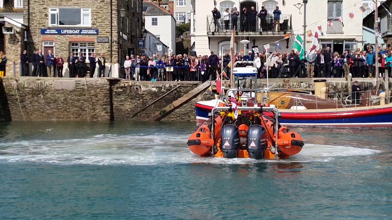 Salcombe RNLI's new lifeboat is named and launched