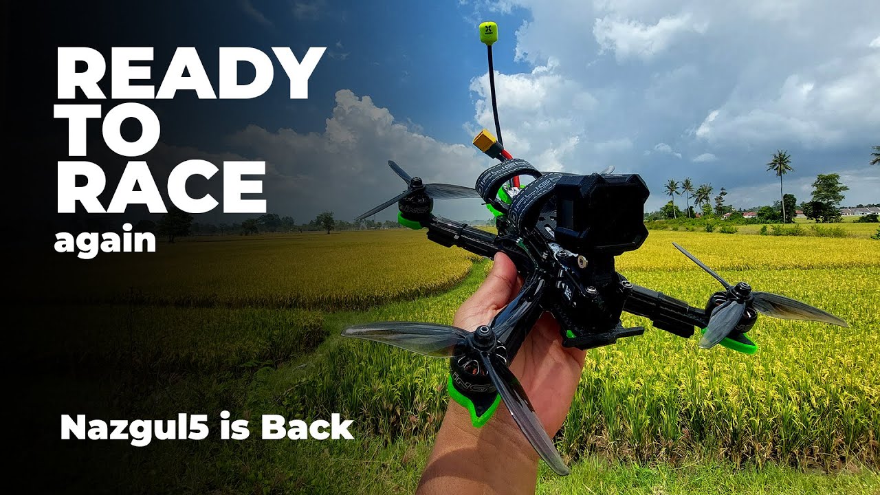 Nazgul5 V2 is Back Brooooo feat Blitz 1.6W VTX | Belajar FPV