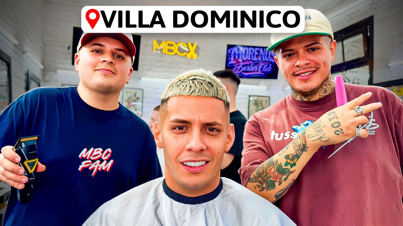 VISITAMOS BARBER&Iacute;A por SORPRESA 💈 Facu se CORT&Oacute; con 2 BARBEROS al MISMO TIEMPO