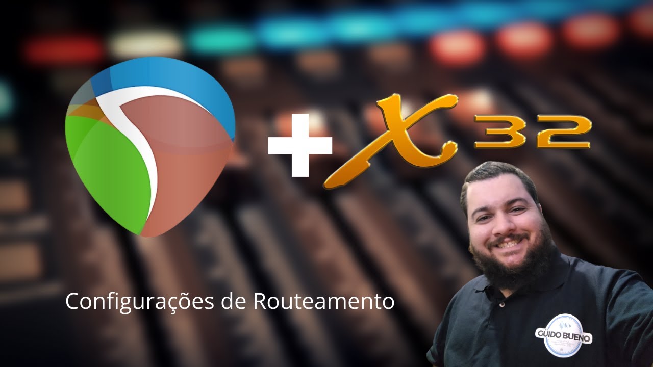 Mixando na X32 através de Multitrack no Reaper