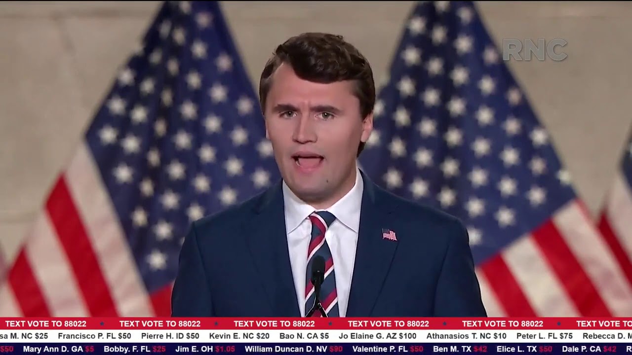 Charlie Kirk's full remarks at the GOP Convention