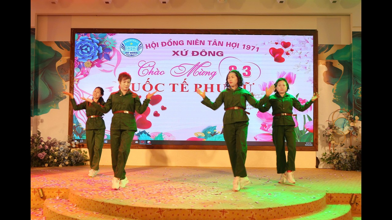HỘI ĐỒNG NIÊN TÂN HỢI 1971 XỨ ĐỒNG CHÀO MỪNG NGÀY QUỐC TẾ PHỤ NỮ 8-3