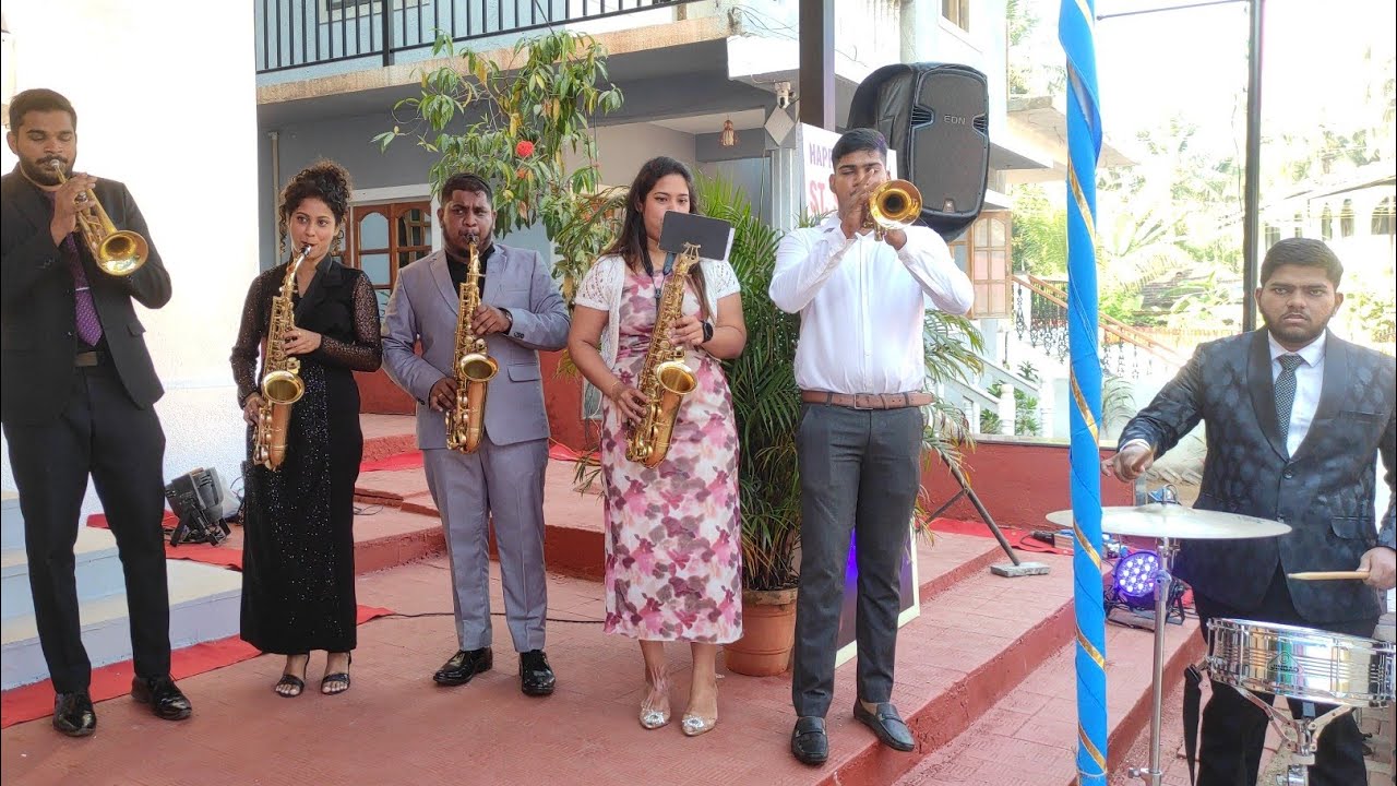 Young Brass Band players of Goa ,2025