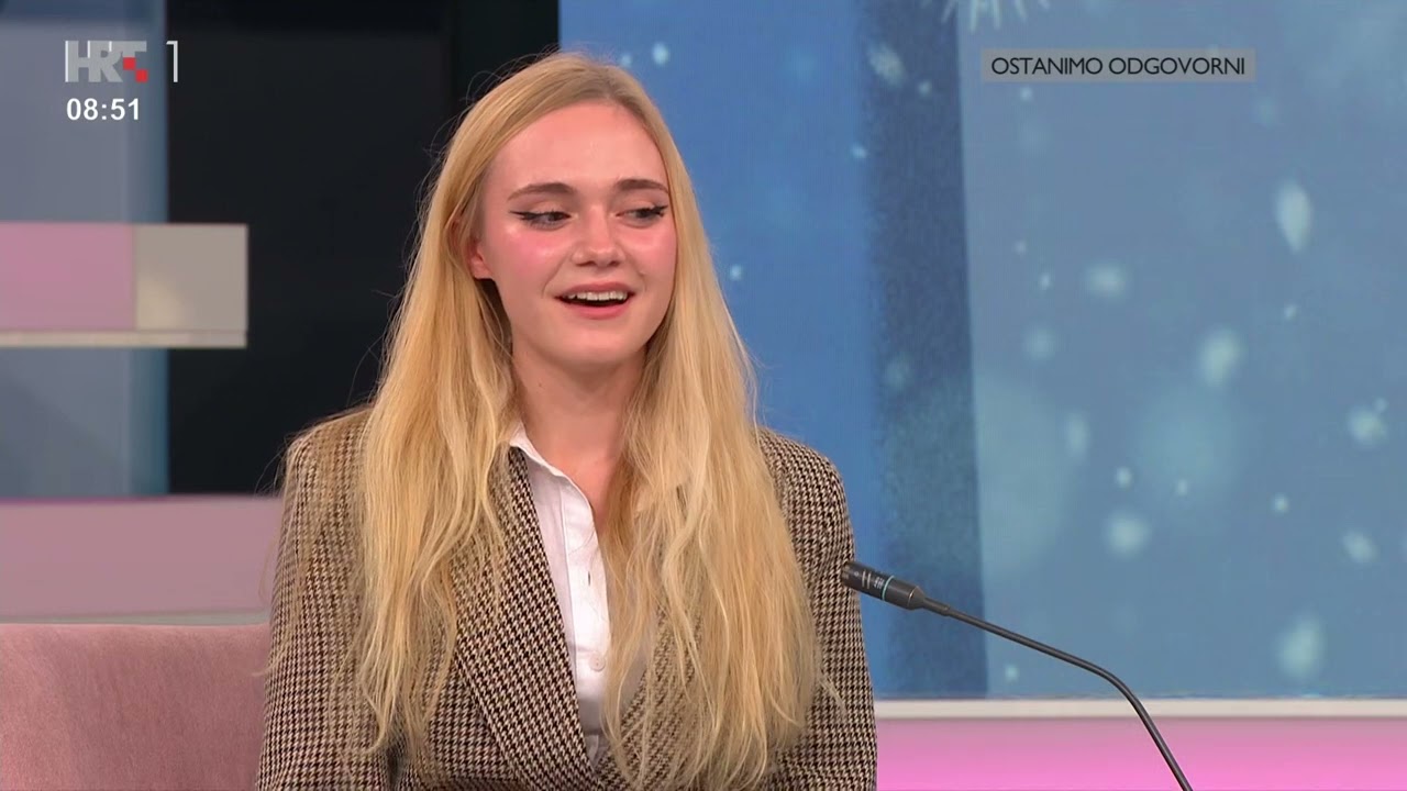 Mia Pečnik, Intervju Dobro Jutro Hrvatska