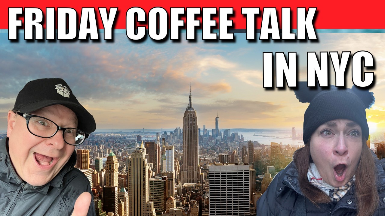 LIVE 🔴 Friday Morning Coffee Talk • With Joe!  #NYC #city #explore