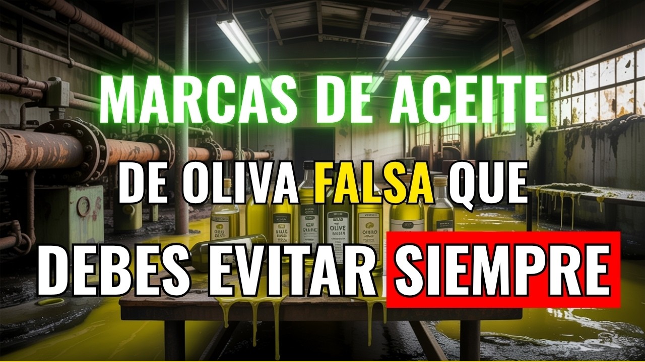 15 marcas de aceite de oliva falsificadas que debes evitar a toda costa