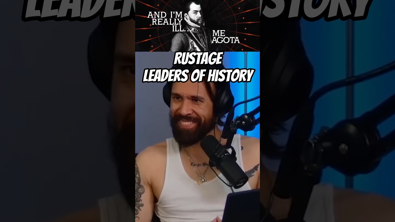 RUSTAGE Leaders of History Rap Cypher REACTION #history #cypher #nerdcore #shorts #reaction