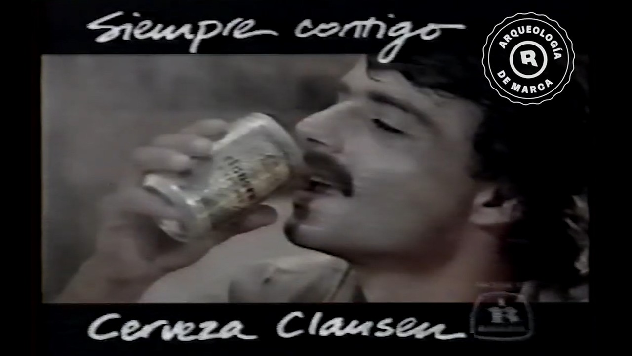 Comercial Cerveza Clausen ca. 1990.