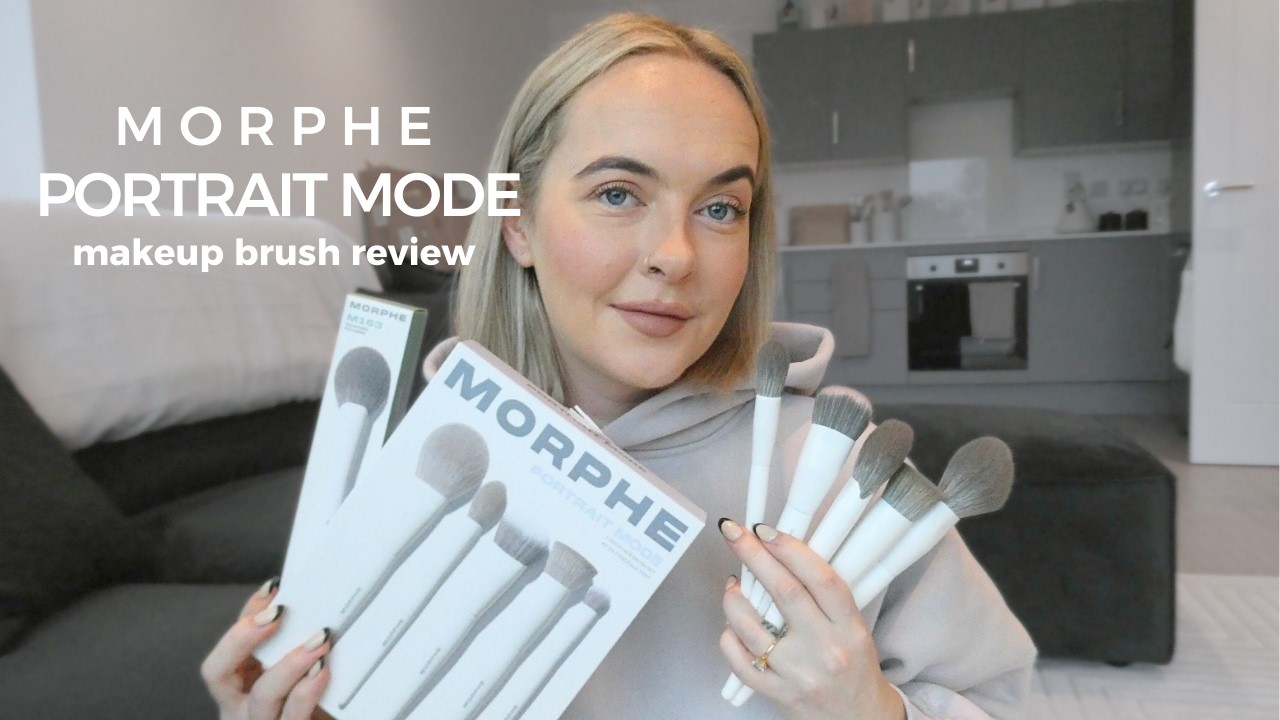 Распаковка набора кистей для макияжа Morphe Portrait Mode | Первые впечатления + подробный обзор